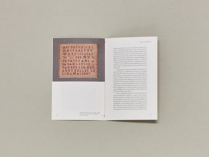 NEEDLEWORK: FROM DOMESTIC OPPRESSION TO ARTISTIC EXPRESSION by Tilly Du Buisson