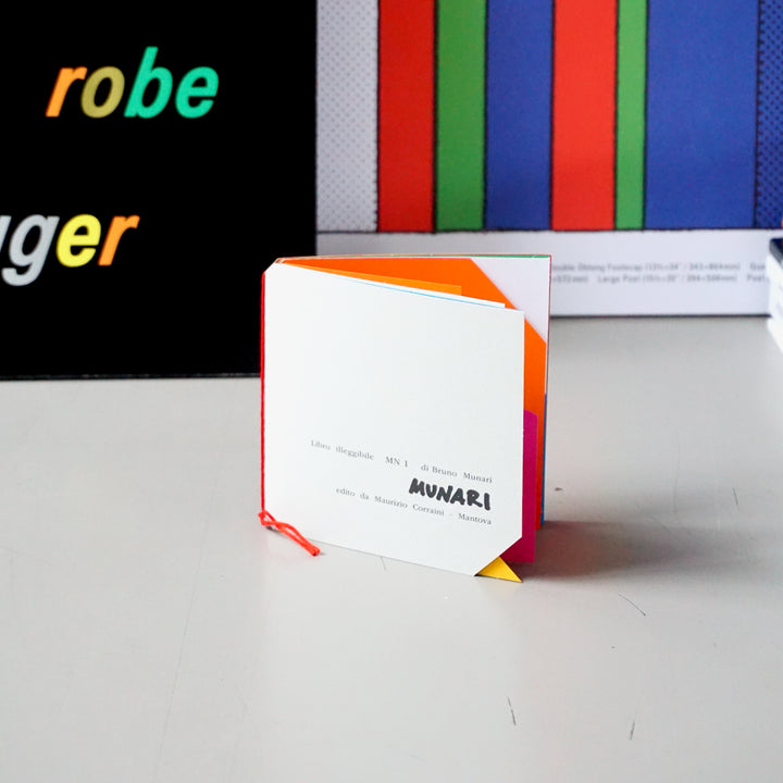 LIBRO ILLEGGIBILE MN 1 by Bruno Munari