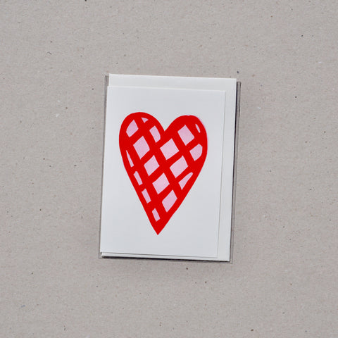HEART, GREETING CARD by Takako Copeland
