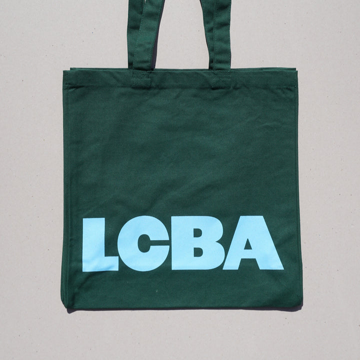 LCBA TOTE, BOTTLE GREEN