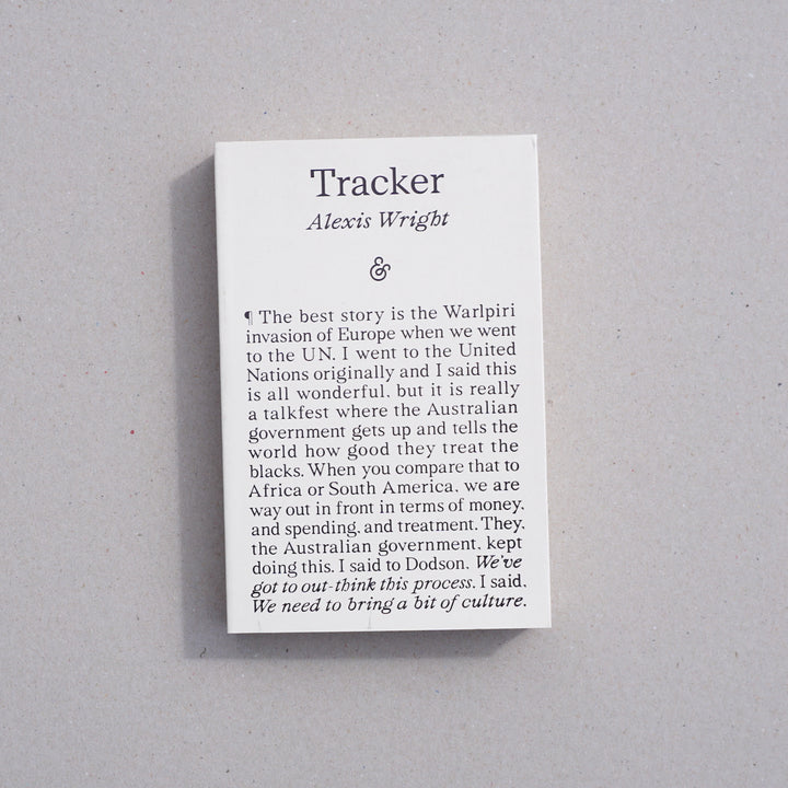 TRACKER by Alexis Wright
