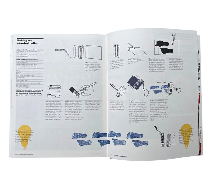 RUBBER STAMPING: GET CREATIVE WITH STAMPS, ROLLERS AND OTHER PRINTMAKING TECHNIQUES by Stephen Fowler