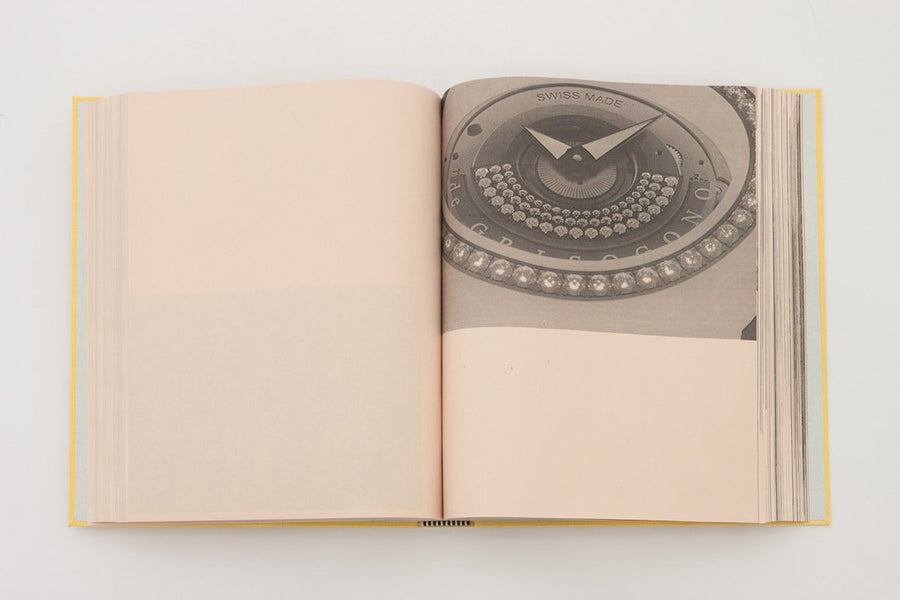 Watch by Caragh Thuring. An artist book produced with the artist at the Centre on the occasion of Thuring's exhibition at Chisenhale Gallery, 2015. Photo by Tender Books.
