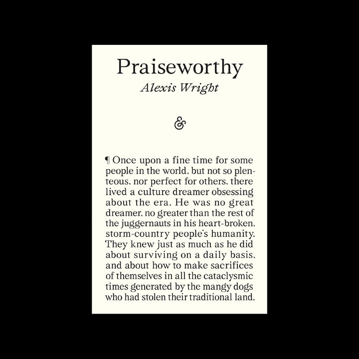 Praiseworthy by Alexis Wright