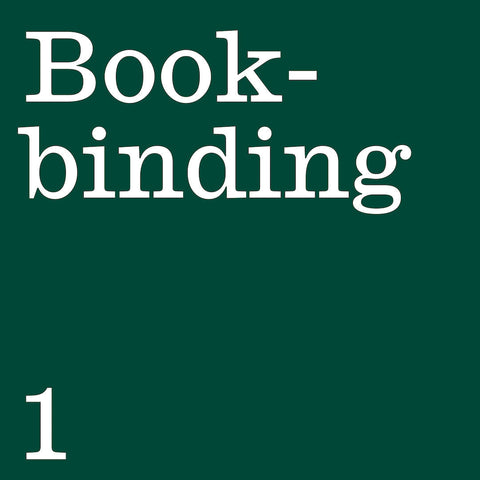 INTRODUCTION TO BOOKBINDING 1: Pamphlets, Concertinas & Japanese Stab-bindings 31/08/2024