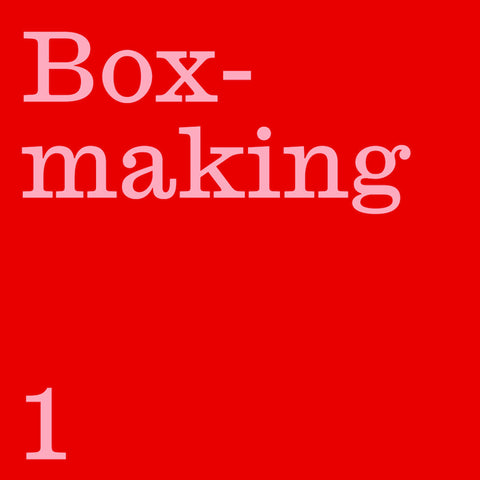 INTRODUCTION TO BOXMAKING 1: Solander Box 17/08/2024