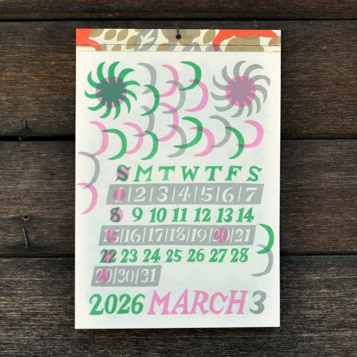 CALENDAR 2026 by Yotsume Dye House