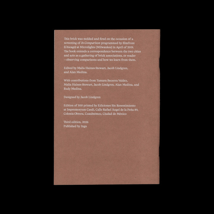 BUILDING MATERIAL: A BRICK READER by Malia Haines-Stewart, Jacob Lindgren, Alan Medina