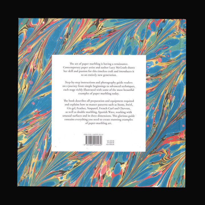 CONTEMPORARY PAPER MARBLING : DESIGN AND TECHNIQUE by Lucy McGrath