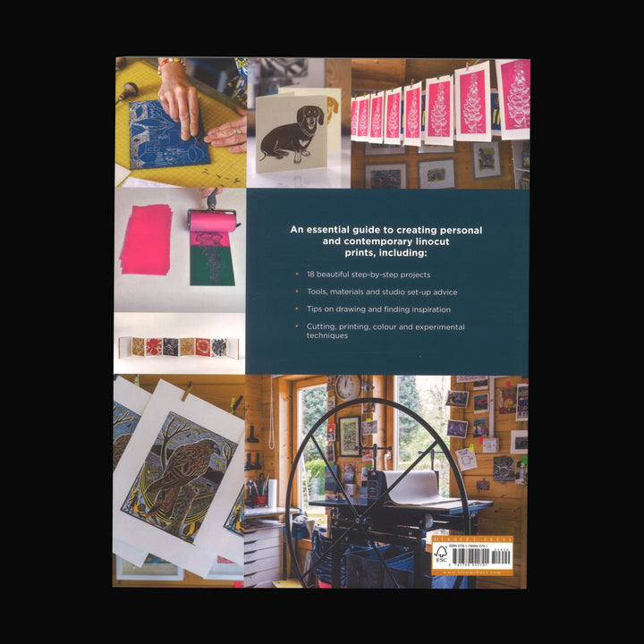 LINOCUT: A CREATIVE GUIDE TO MAKING BEAUTIFUL PRINTS by Sam Marshall