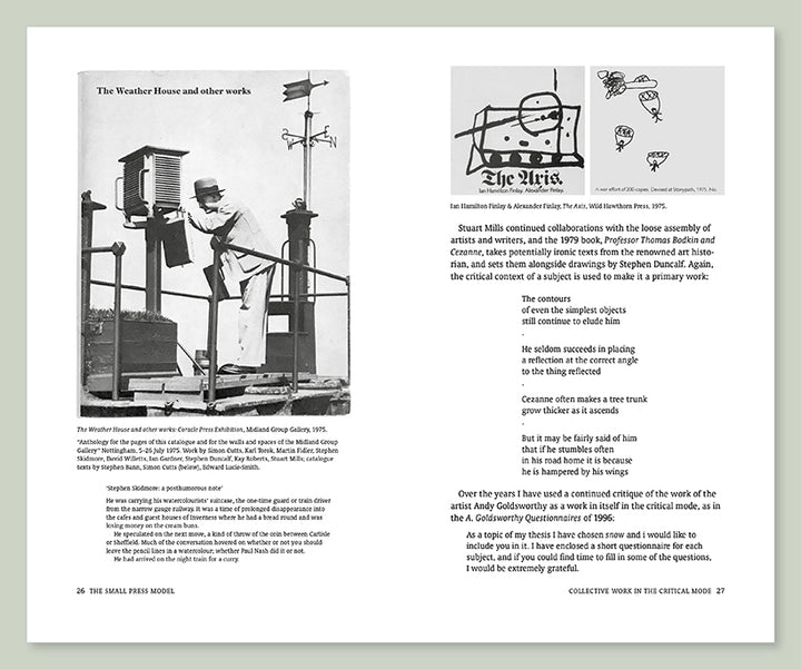 THE SMALL PRESS MODEL by Simon Cutts