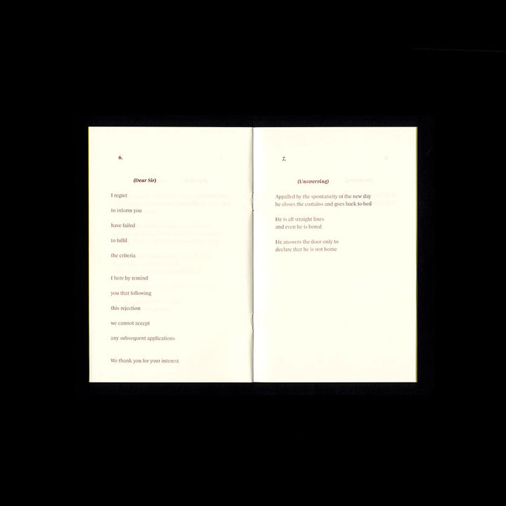 PETER (8 POEMS) by Adrien H. Howard