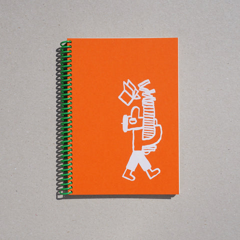 A5 NOTEBOOK by Jay Cover – Burnt Orange