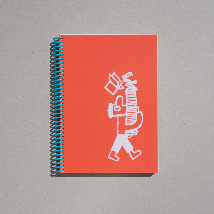 A5 NOTEBOOK by Jay Cover – Red