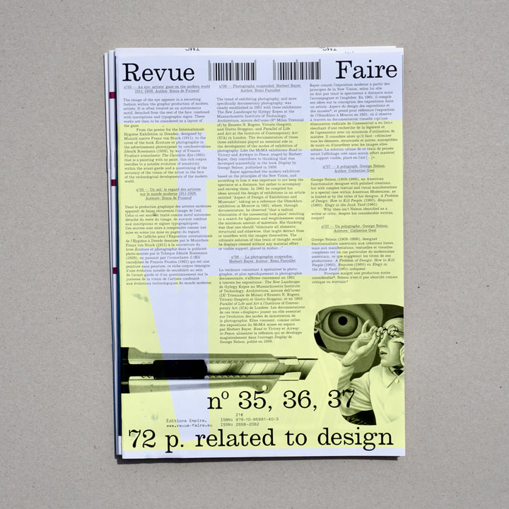 FAIRE - VOLUME 10 (35, 36, 37) by Revue Faire