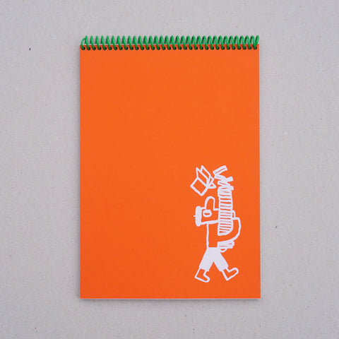 A4 NOTEBOOK by Jay Cover – Burnt Orange