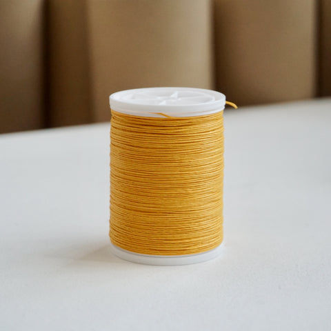 Spool of 18/3 linen thread, Yellow