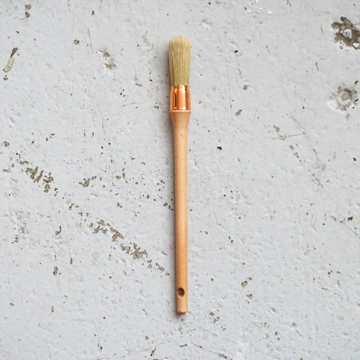 Bristle Brush with Copper Plated Ferrule