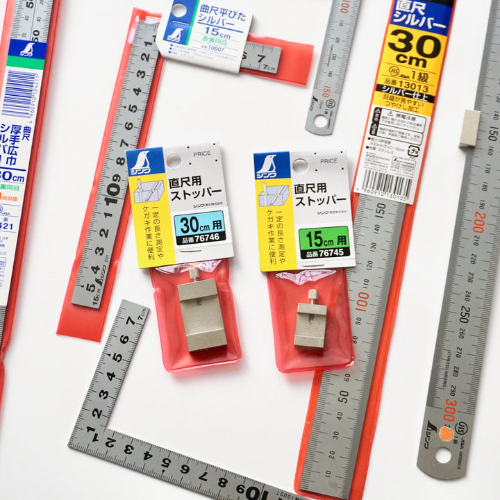 Japanese Steel Rule Gauge, 15cm / 30cm