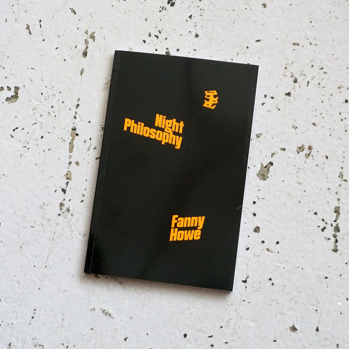 NIGHT PHILOSOPHY by Fanny Howe