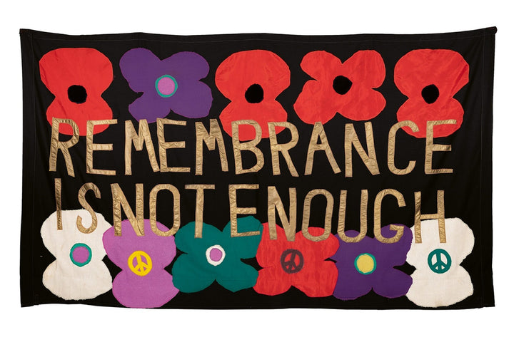 WOMEN FOR PEACE: BANNERS FROM GREENHAM COMMON by Charlotte Dew