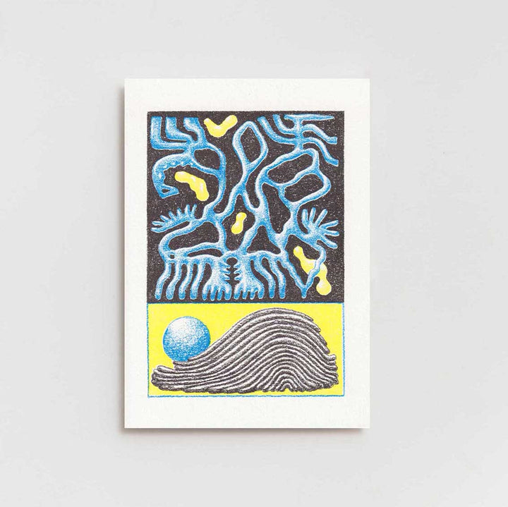[RISO POSTCARDS] by Csenge Csató