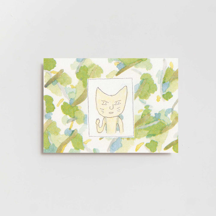 RISO POSTCARDS, SET OF 8 by Asuka Okajima