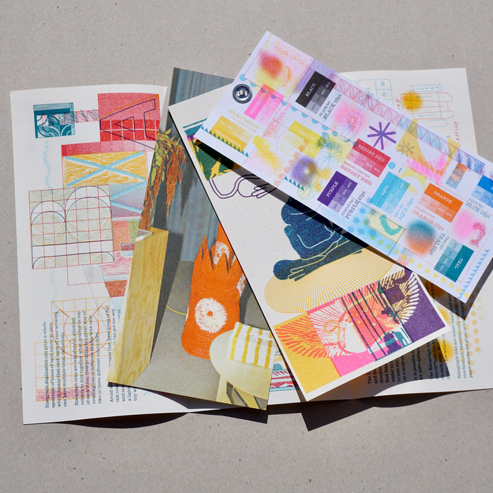 THE LONDON CENTRE FOR BOOK ARTS’ GUIDE TO RISOGRAPH PRINTING by Esther McManus