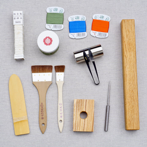 JAPANESE BOOKBINDING TOOL KIT by London Centre for Book Arts