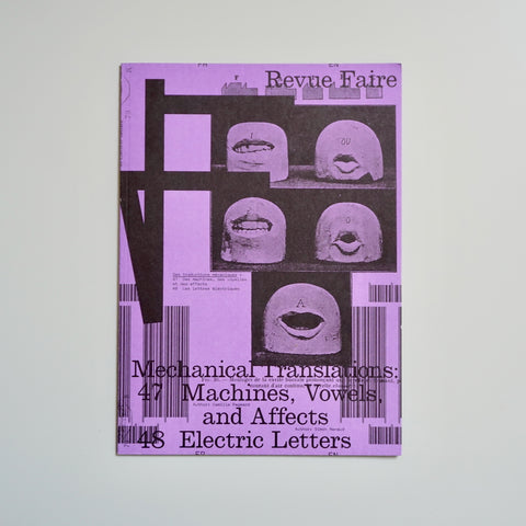 REVUE FAIRE 47 & 48: MECHANICAL TRANSLATIONS  by Revue Faire