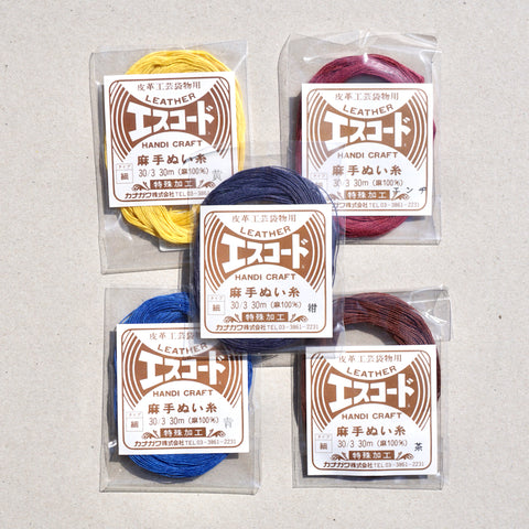30m Skein of 100% Japanese Linen Thread, Asa-ito