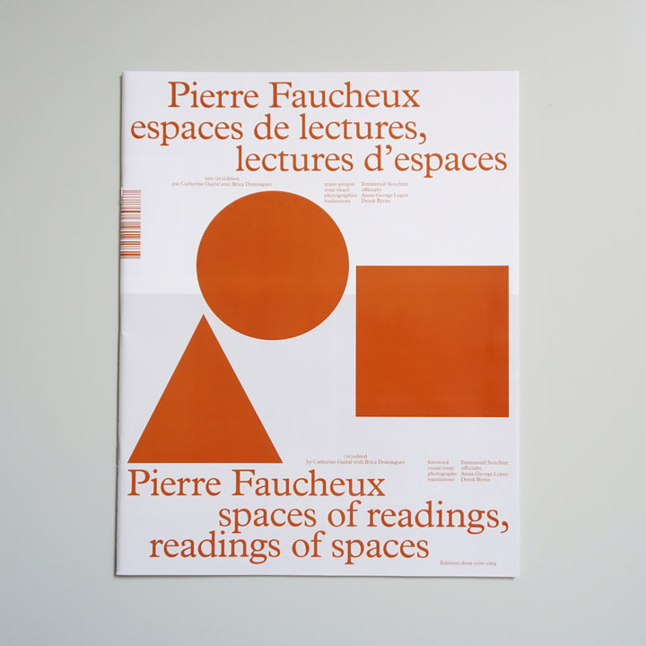 PIERRE FAUCHEUX: SPACES OF READINGS, READINGS OF SPACES by Catherine Guiral