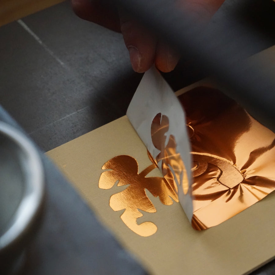 LCBA is the first and only open-access studio in the UK to offer facilities for all aspects of book production, such as foil blocking.