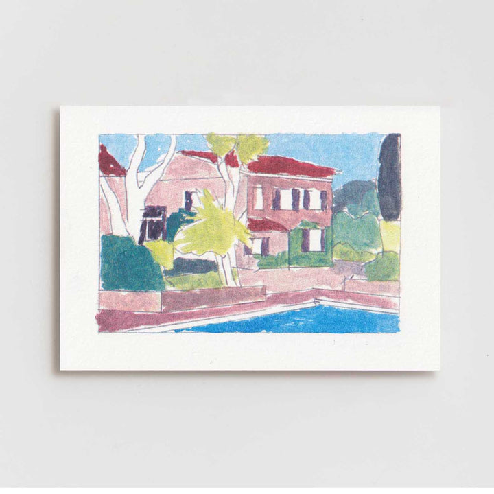 RISO POSTCARDS, SET OF 8 by Ciara Quilty-Harper