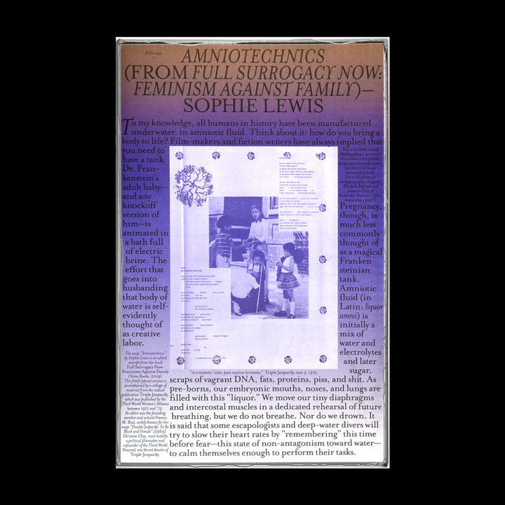 MSHERESIES 3: AMNIOTECHNICS by Rietlanden Women’s Office