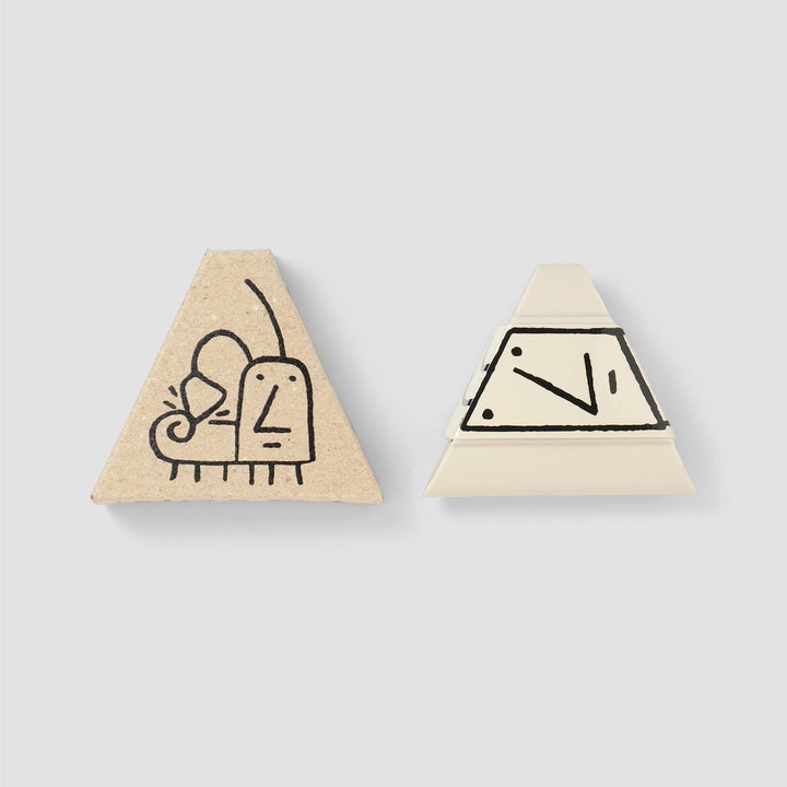 JUAN'S TRI AGAIN ERASER by Woset