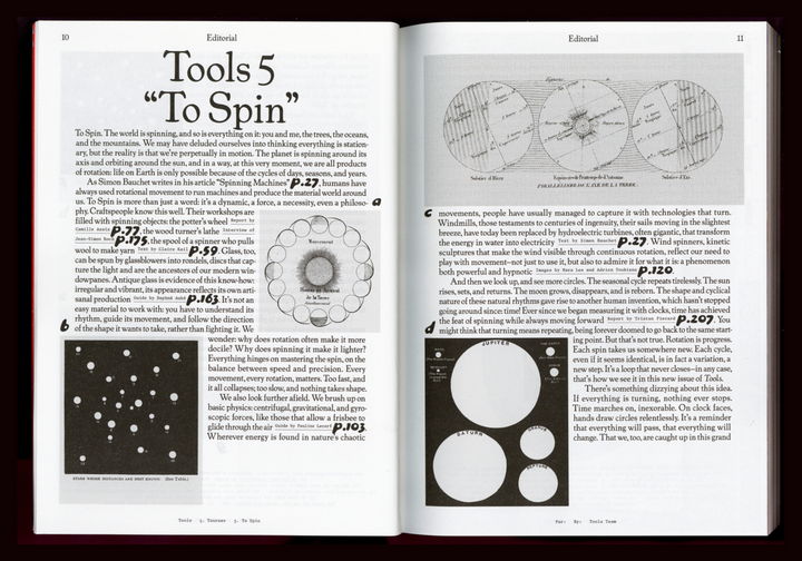 TOOLS #5 TO SPIN by Tools Magazine