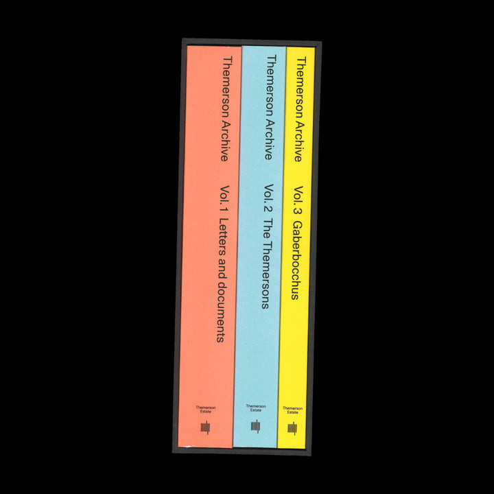 THE THEMERSON ARCHIVE CATALOGUE [THREE VOLUMES] by Jasia Reichardt, Nick Wadley
