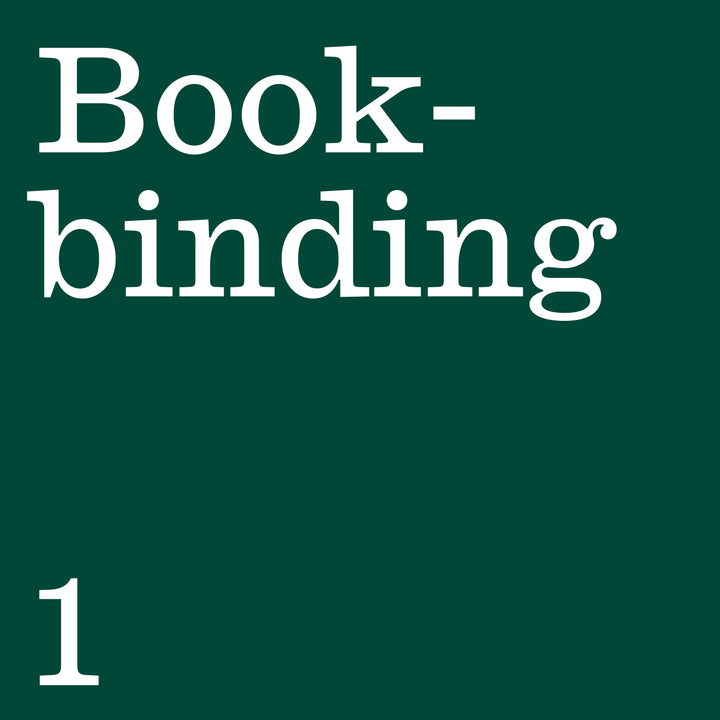 INTRODUCTION TO BOOKBINDING 1: Pamphlets, Concertinas & Japanese Stab-bindings 04/10/2025