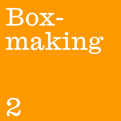 [Boxmaking Weekend] INTRODUCTION TO BOXMAKING 2: Lidded Box 02/06/2024