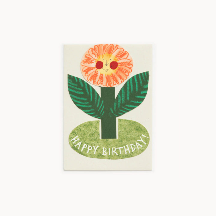 HAPPY BIRTHDAY FLOWER STAND-UP CARD by Hadley Paper Goods