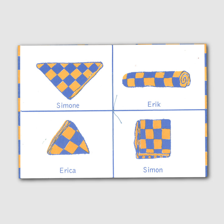 FOLDED NAPKINS by Erica Van Horn