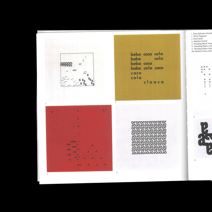 IN CELEBRATION OF TYPOGRAPHY + BETWEEN POETRY AND PAINTING by Jasia Reichardt