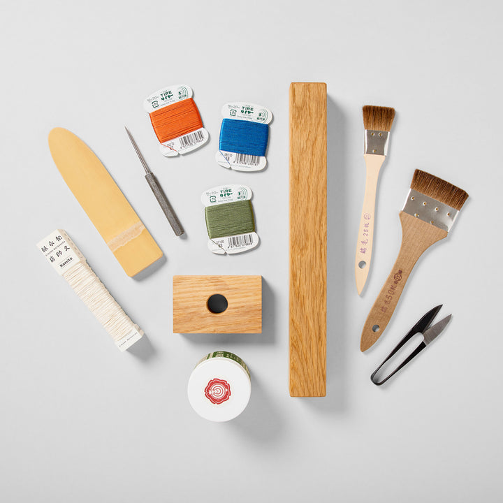 JAPANESE BOOKBINDING TOOL KIT by London Centre for Book Arts