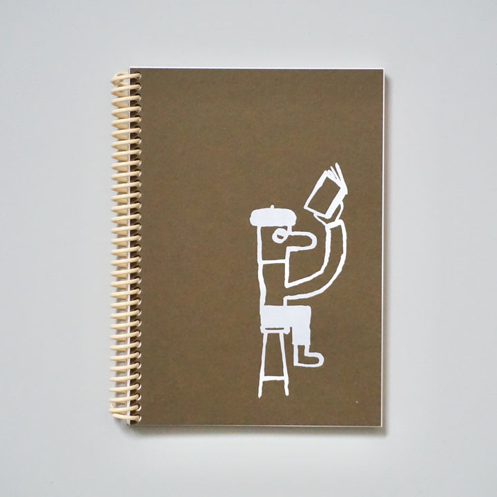 NOTEBOOK, KHAKI by Jay Cover
