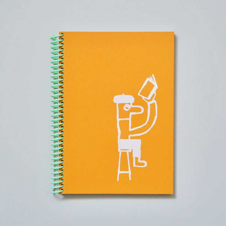 NOTEBOOK, MUSTARD by Jay Cover