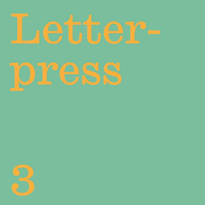 INTRODUCTION TO LETTERPRESS 3: Advanced Techniques and Press Maintenance 03/10/2026