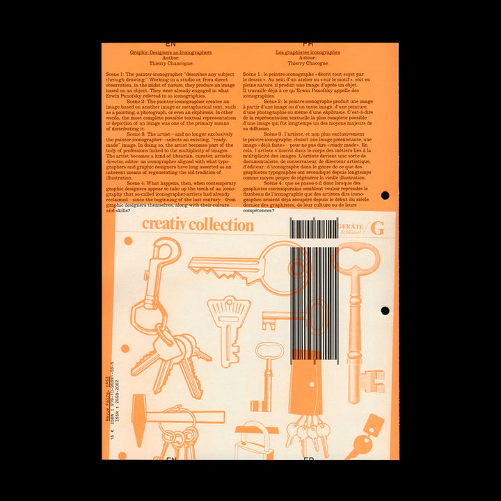 REVUE FAIRE 53 — GRAPHIC DESIGNERS AS ICONOGRAPHERS by Thierry Chancogne