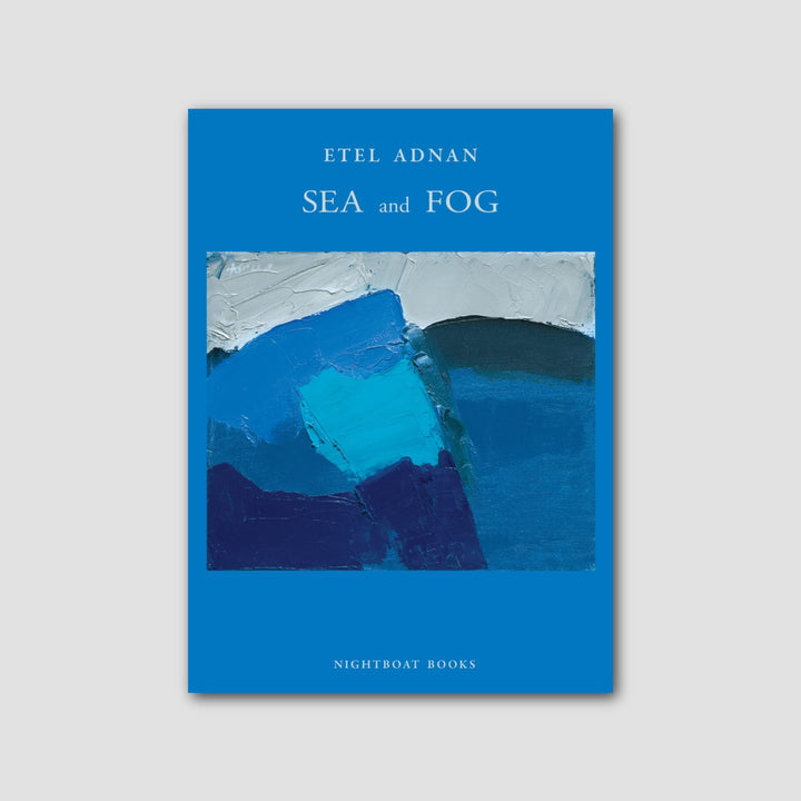 SEA AND FOG by Etel Adnan