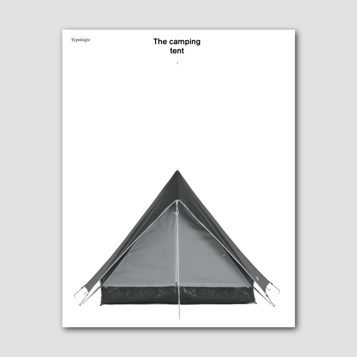 TYPOLOGIE: THE CAMPING TENT by Typologie